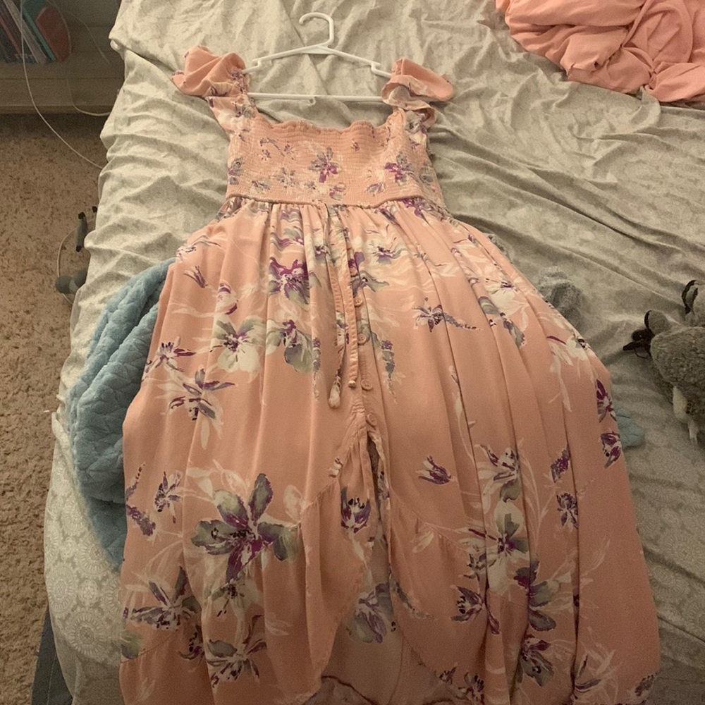 light pink xhilaration long dress